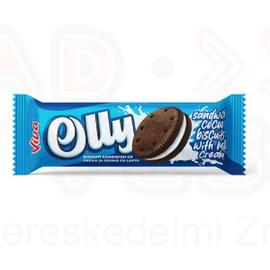 Olly kakaós szendvicskeksz 81 g Tejkrémes