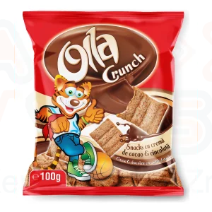 Olla crunch 100 g Kakaós-csokoládés krémmel töltött