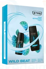 STR8 WILD BEAT ajándékcsomag (deo+tusfürdő) 2025 Kép