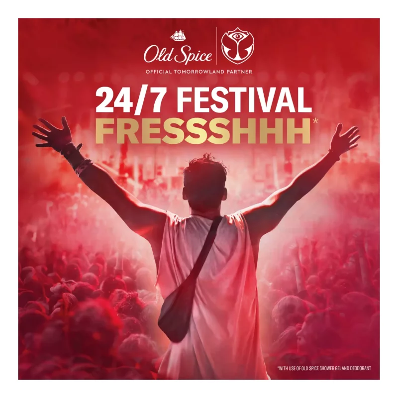 Old Spice TomorrowLand Rockstar ajándékcsomag (deo spray&stift&tusfürdő) 2025 Kép