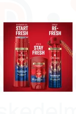 Old Spice TomorrowLand Rockstar ajándékcsomag (deo spray&stift&tusfürdő) 2025 Kép