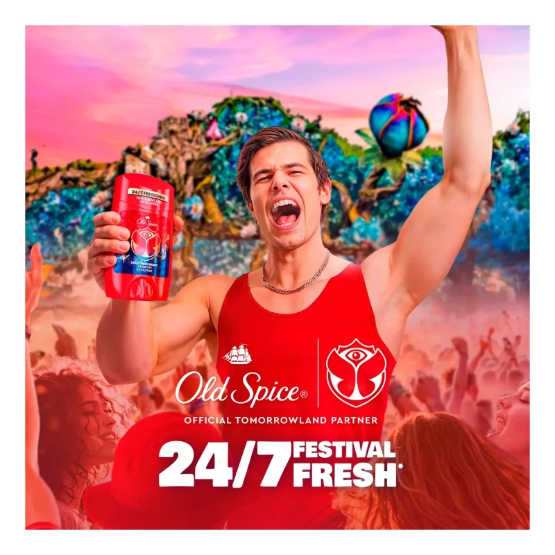 Old Spice TomorrowLand Rockstar ajándékcsomag (deo spray&stift&tusfürdő) 2025 Kép