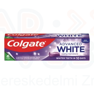COLGATE fogkrém Advanced white purple 75 ml