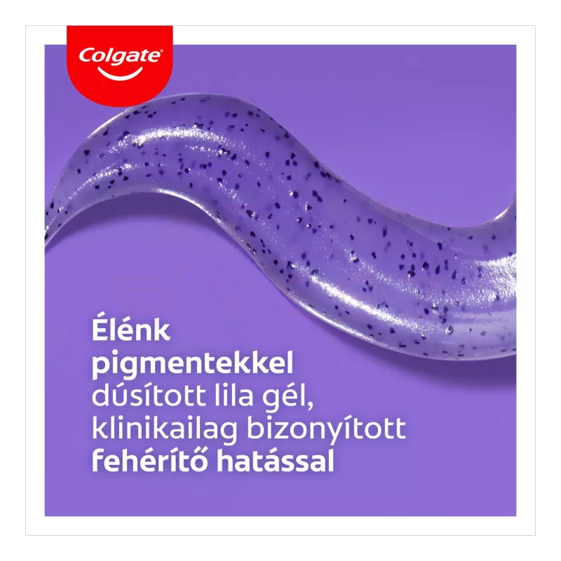 COLGATE fogkrém Advanced white purple 75 ml Kép