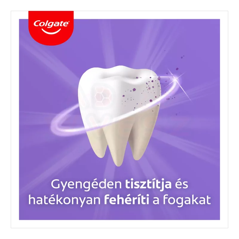 COLGATE fogkrém Advanced white purple 75 ml Kép