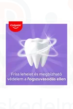 COLGATE fogkrém Advanced white purple 75 ml Kép