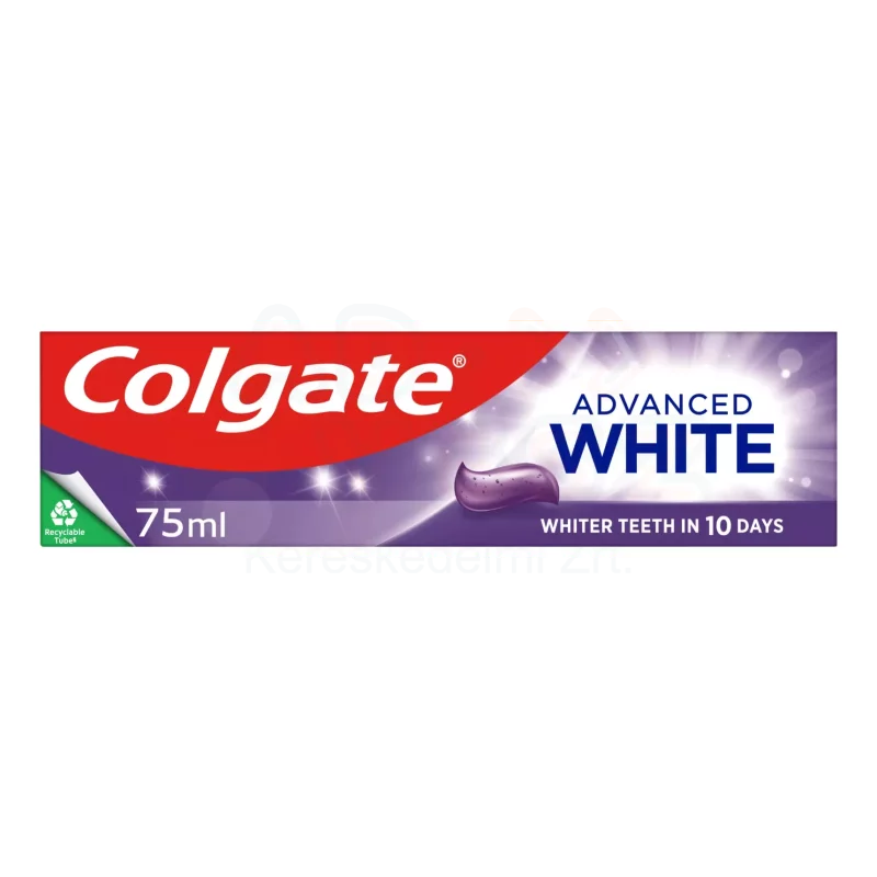 COLGATE fogkrém Advanced white purple 75 ml Kép