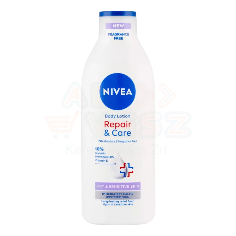 NIVEA testápoló tej 400 ml Repair&Care Sensitive Kép