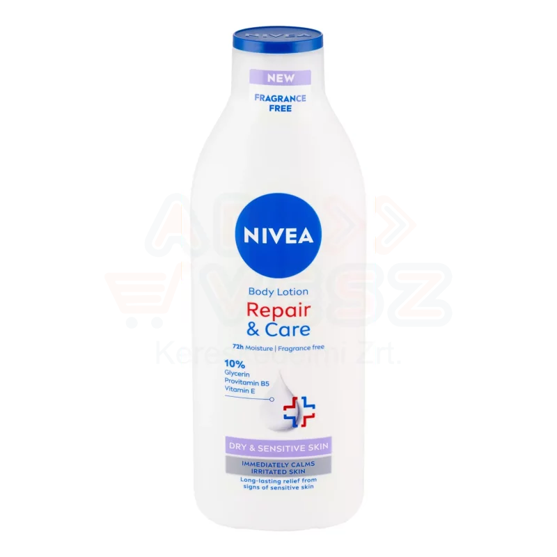 NIVEA testápoló tej 400 ml Repair&Care Sensitive Kép
