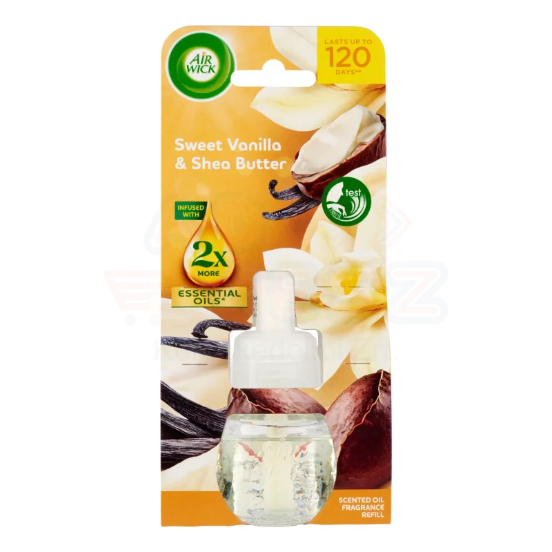 AirWick utántöltő elektromos készülékhez 19 ml Édes vanília & shea vaj Kép