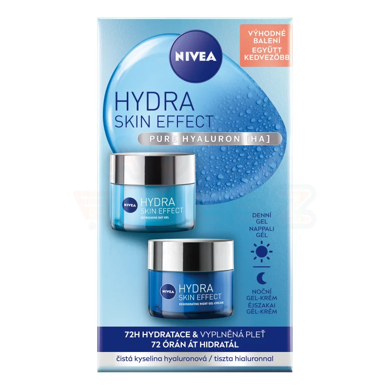 NIVEA Hydra Skin Effect arcápoló csomag (nappali&éjszakai arckrém) Kép