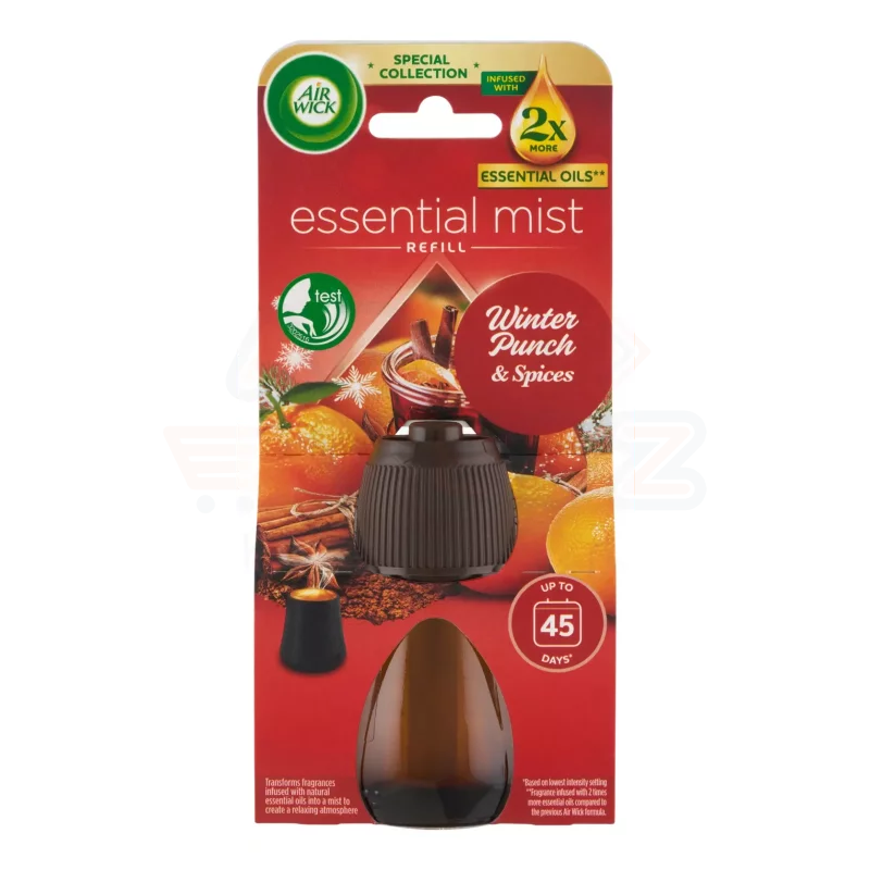 AirWick Aroma Diffúzor utántöltő 20 ml Gyümölcsös téli puncs Kép