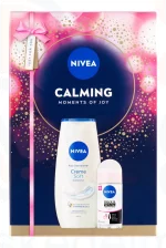 NIVEA Calming ajándékcsomag (tusfürdő&golyós deo) 2025 Kép