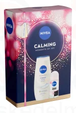 NIVEA Calming ajándékcsomag (tusfürdő&golyós deo) 2025 Kép