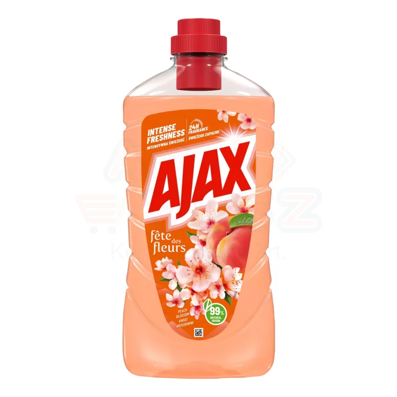 AJAX Általános felülettisztító Barackvirág 1 l Kép