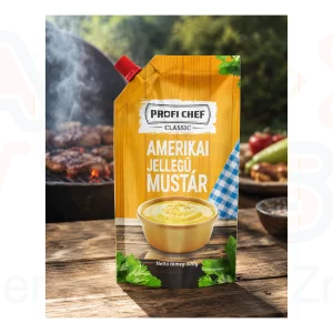 Profi Chef mustár 300 g Amerikai jellegű