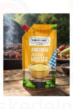 Profi Chef mustár 300 g Amerikai jellegű Kép