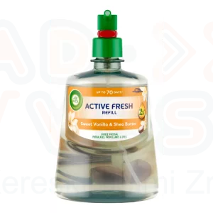 AirWick Active Fresh utántöltő - Édes vanília és shea vaj 228 ml