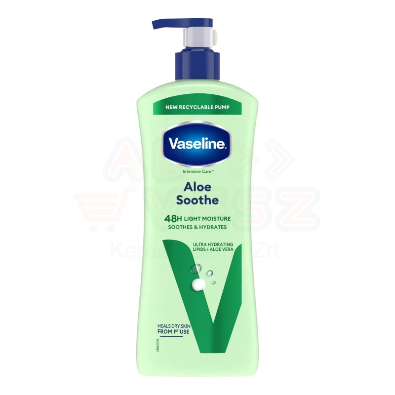 Vaseline testápoló 600 ml Aloe Soothe Kép