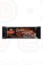 BG LINE Kakaós krémmel töltött kakaós ostyaszelet (Cocoa-Cocoa) 48 g	 Kép
