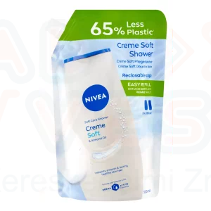 NIVEA tusfürdő utántöltő 500 ml Creme Soft