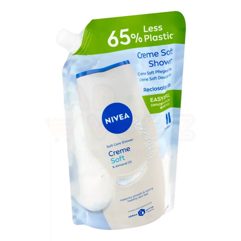NIVEA tusfürdő utántöltő 500 ml Creme Soft Kép