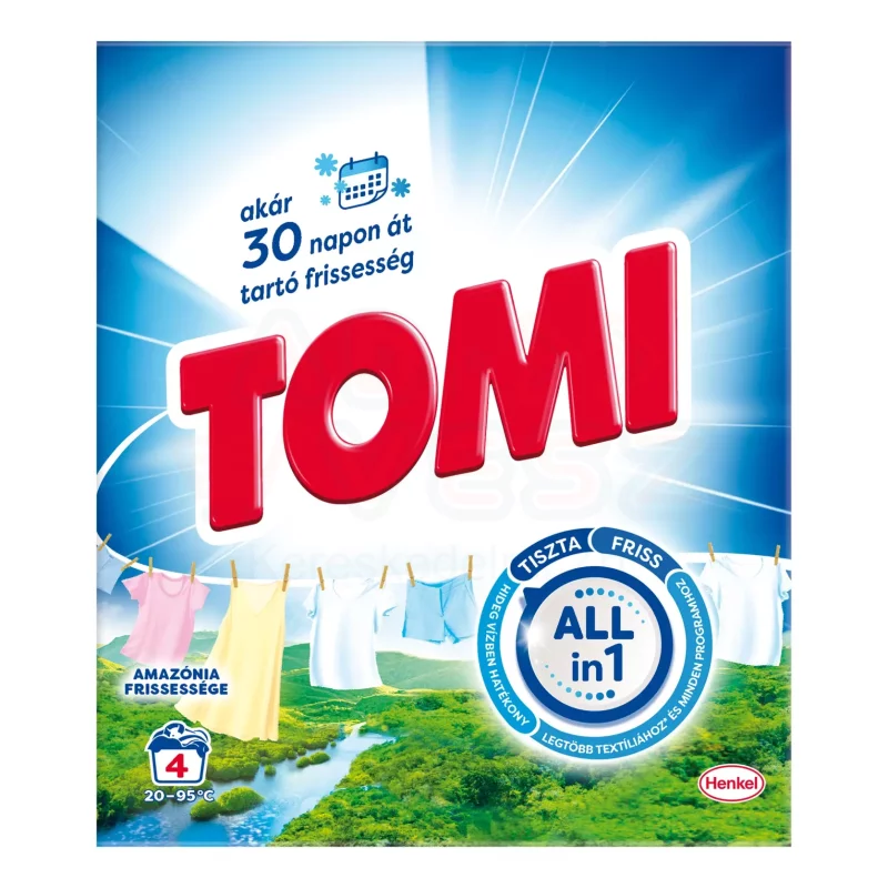 Tomi mosópor 200 g Amazónia (4mosás) Kép