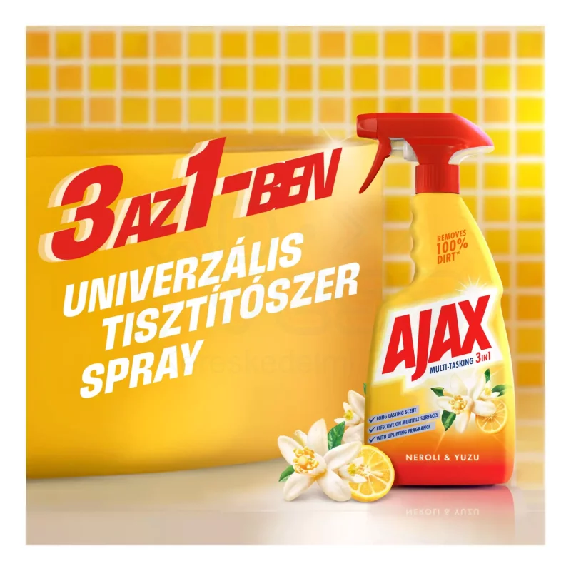 AJAX Boost háztartási tisztító spray 500 ml Neroli&Yuzu Kép