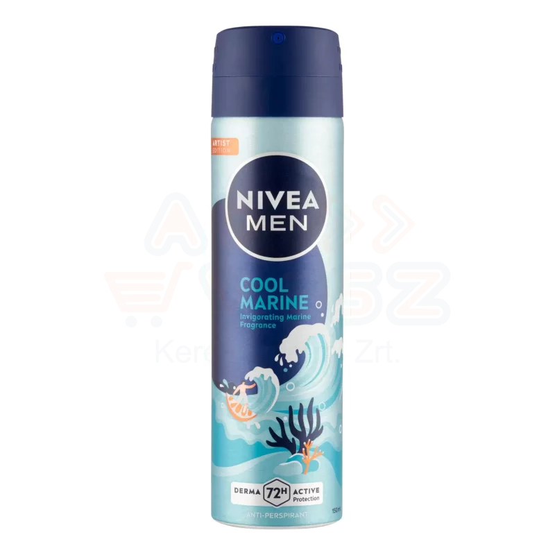 NIVEA MEN Deo Spray 150 ml Cool Marine Kép