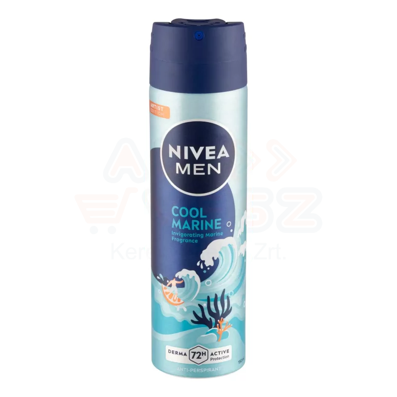 NIVEA MEN Deo Spray 150 ml Cool Marine Kép