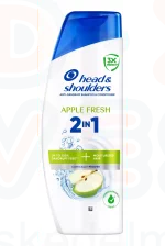 Head & Shoulders sampon 400 ml Apple Fresh 2in1 Kép