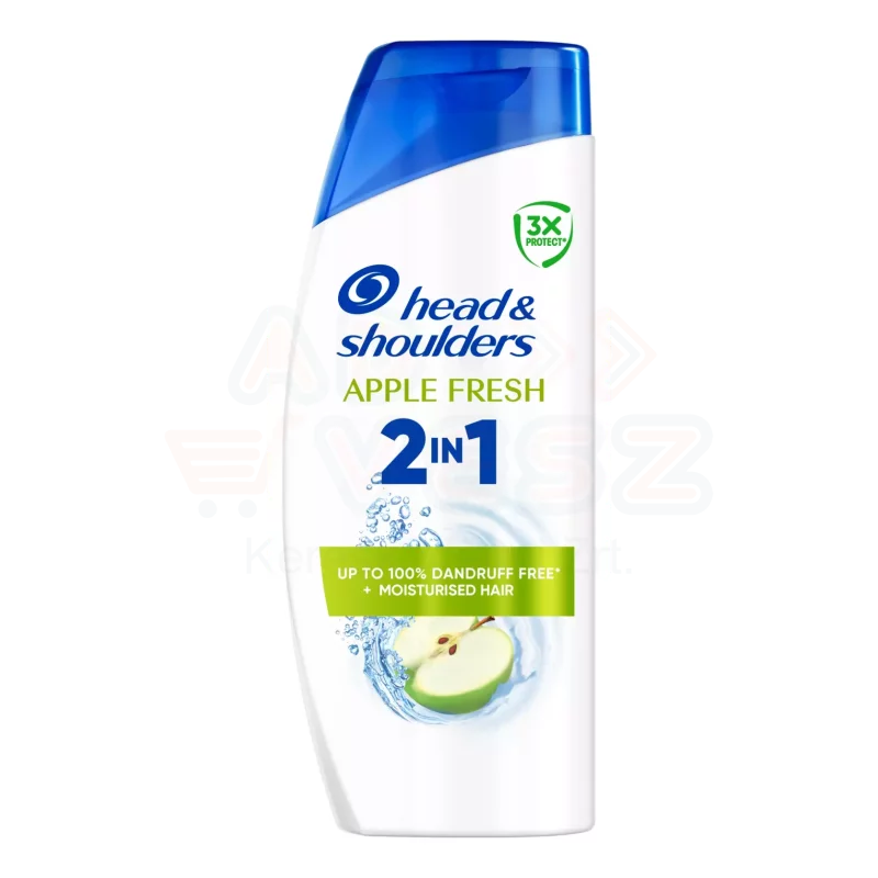Head & Shoulders sampon 400 ml Apple Fresh 2in1 Kép