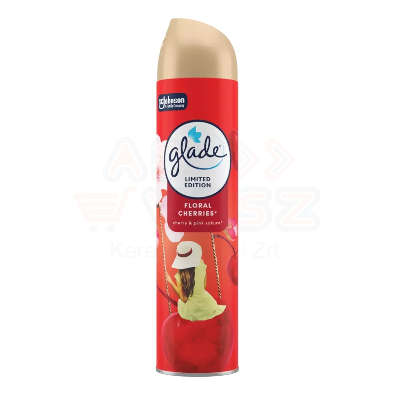 Glade® légfrissítő aeroszol 300 ml Floral Cherries S26 Kép