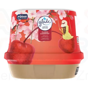 Glade® fürdőszobai légfrissítő zselé 180 g Floral Cherries S26