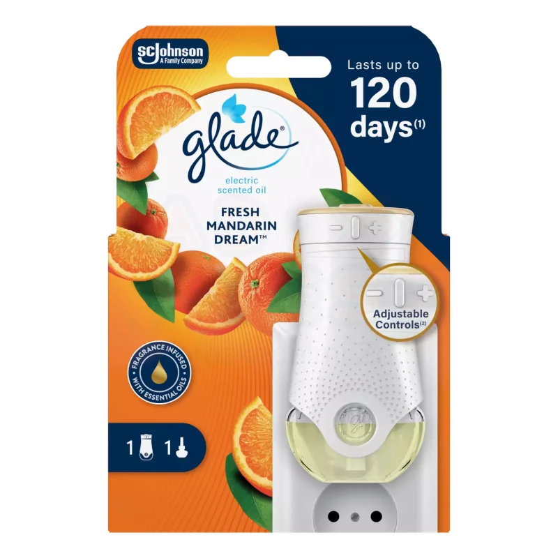 Glade® elektromos készülék 20 ml Fresh Mandarin Dream Kép