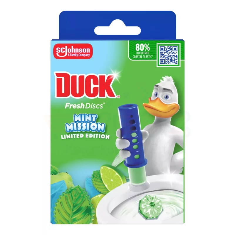 Duck® Fresh Discs zselés WC-öblítő korong 36 ml Mint Matrix Kép