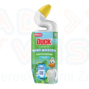 Duck® Cleaning gél WC-tisztító folyadék 750 ml Mint Mission Limited Edition