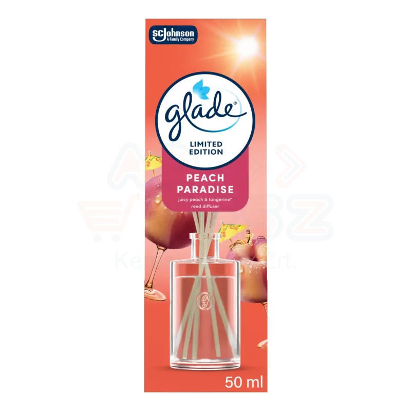 Glade® Reed Diffuser fapálcás illatosító Peach Paradise Kép