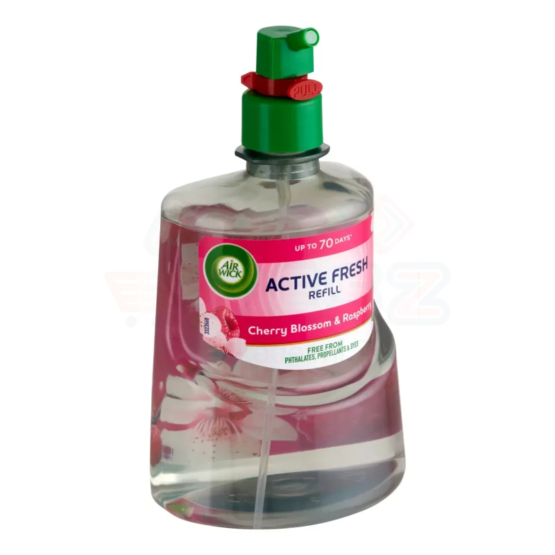 AirWick Active Fresh utántöltő - Cseresznyevirág és málna 228 ml Kép