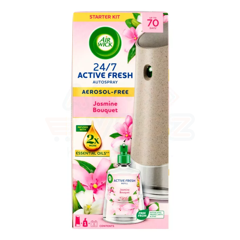 AirWick Active Fresh készülék és utántöltő - Jázmin csokor 228 ml Kép