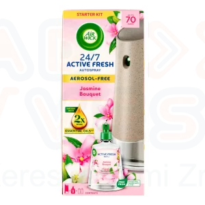 AirWick Active Fresh készülék és utántöltő - Jázmin csokor 228 ml