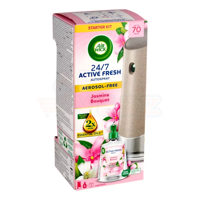 AirWick Active Fresh készülék és utántöltő - Jázmin csokor 228 ml Kép