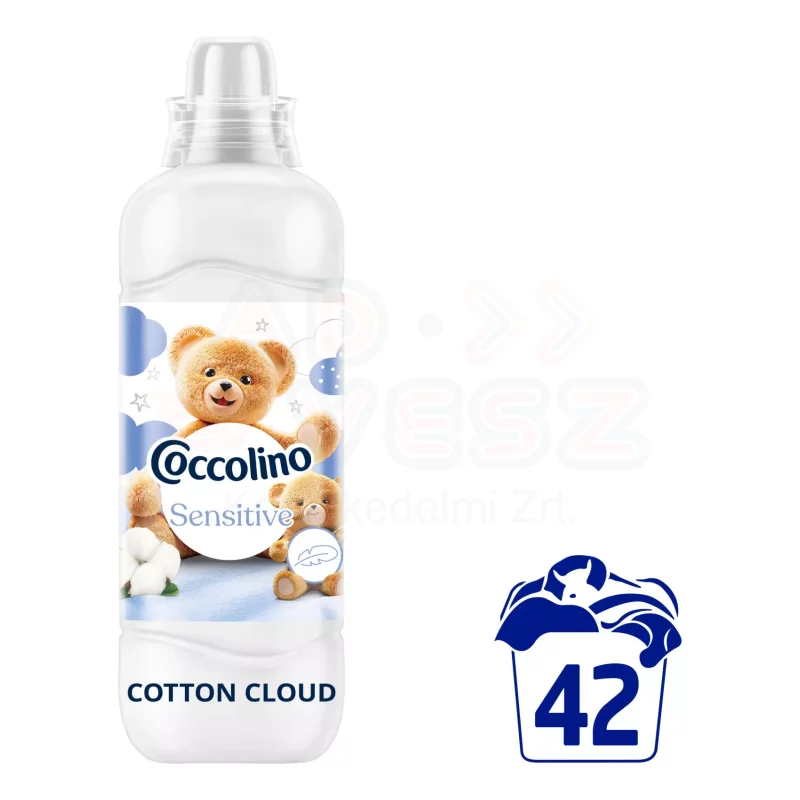 COCCOLINO Creations öblítőkoncentrátum 966 ml Sensitive Cotton Cloud Kép