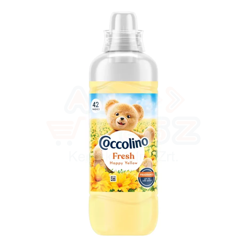 COCCOLINO Creations öblítőkoncentrátum 966 ml Fresh Happy Yellow Kép
