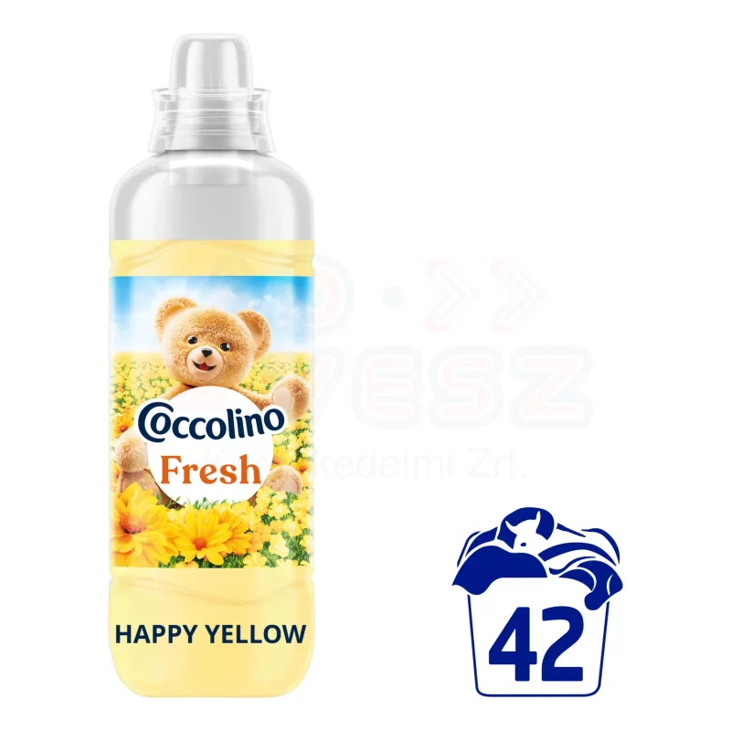 COCCOLINO Creations öblítőkoncentrátum 966 ml Fresh Happy Yellow Kép