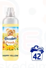 COCCOLINO Creations öblítőkoncentrátum 966 ml Fresh Happy Yellow Kép