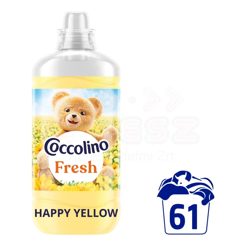 COCCOLINO öblítőkoncentrátum 1403 ml Fresh Happy Yellow Kép
