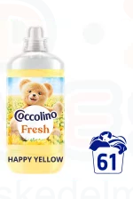 COCCOLINO öblítőkoncentrátum 1403 ml Fresh Happy Yellow Kép