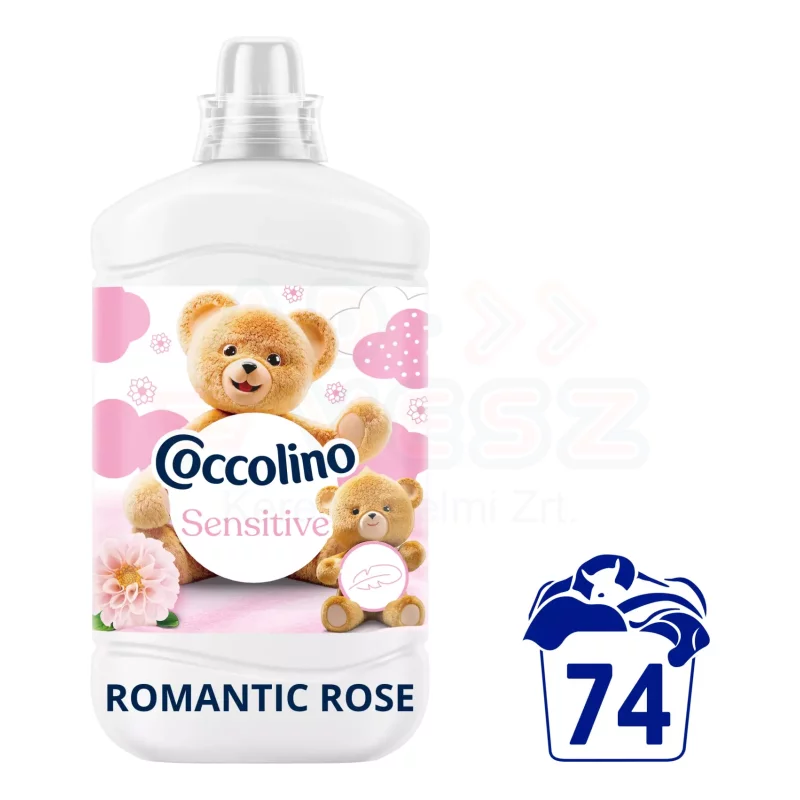 COCCOLINO öblítőkoncentrátum 1702 ml Sensitive Romantic Rose Kép