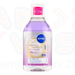 NIVEA micellás víz 400 ml Luminous 630 Skin Glow